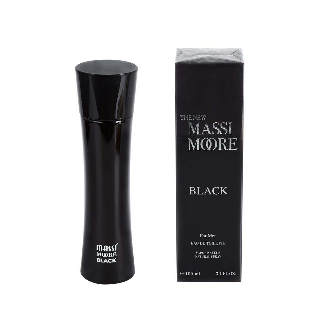 The New Massi Moore Black Erkek Parfümü 100 Ml